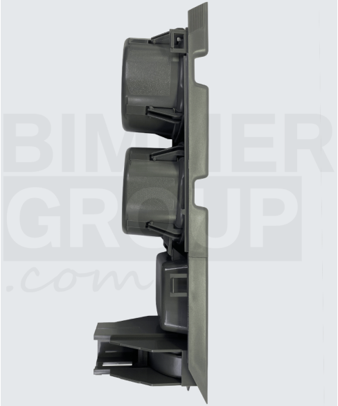 Portavasos gris para BMW Serie 3 (E46)