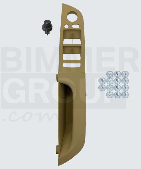 Manilla de puerta lado conductor beige para BMW Serie 3 (E90/E91)