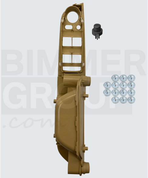 Manilla de puerta lado conductor beige para BMW Serie 3 (E90/E91)