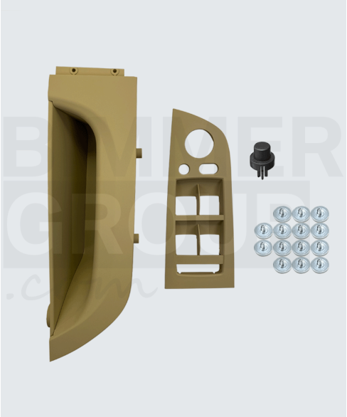 Manilla de puerta lado conductor beige para BMW Serie 3 (E90/E91)