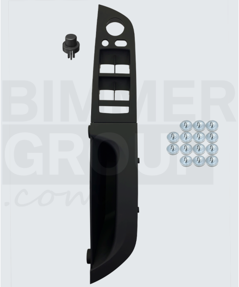 Manilla de puerta negra del lado conductor para BMW Serie 3 (E90/E91)