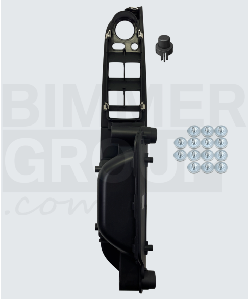 Manilla de puerta negra del lado conductor para BMW Serie 3 (E90/E91)