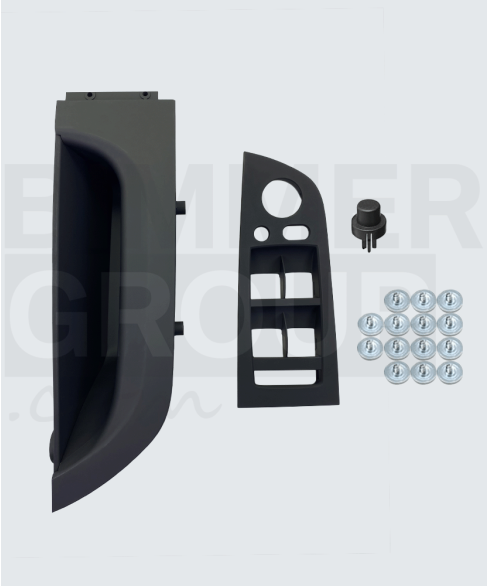 Manilla de puerta negra del lado conductor para BMW Serie 3 (E90/E91)