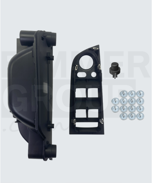 Manilla de puerta negra del lado conductor para BMW Serie 3 (E90/E91)