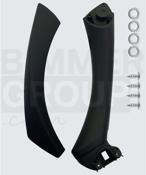 Manilla de puerta negra del pasajero para BMW Serie 3 (E90/E91/E92/E93)