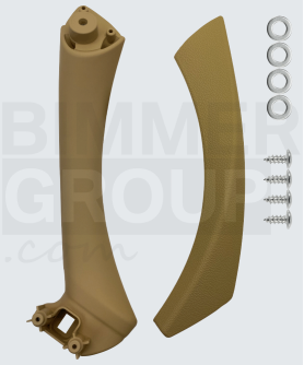 Manilla de puerta trasero izquierdo beige para BMW Serie 3 (E90/E91)