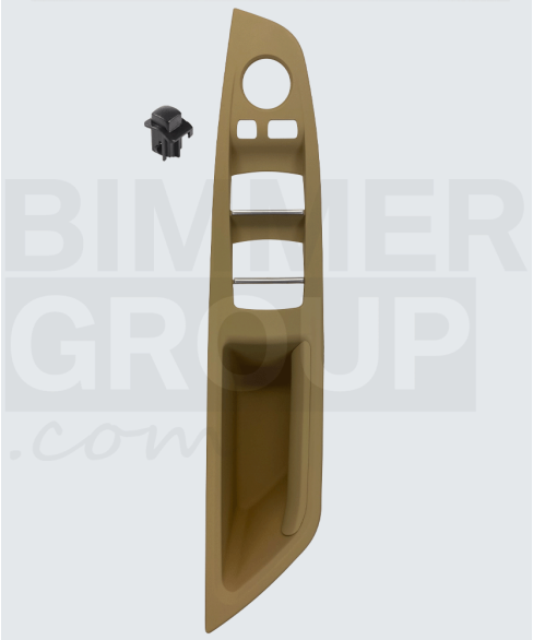 Manilla de puerta del lado conductor beige para BMW Serie 5 (F10/F11/F07)
