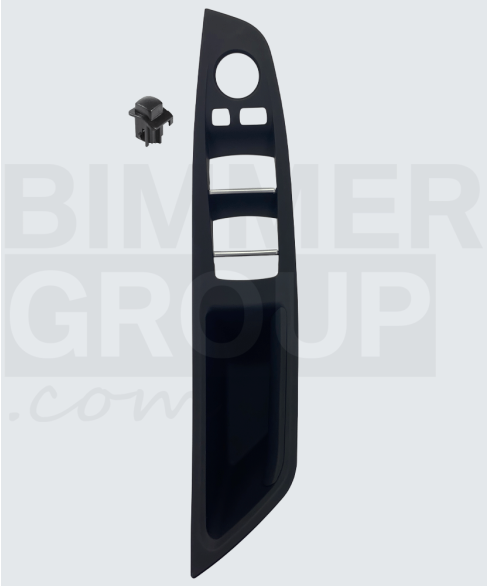 Manilla de puerta del lado conductor negra para BMW Serie 5 (F10/F11/F07)