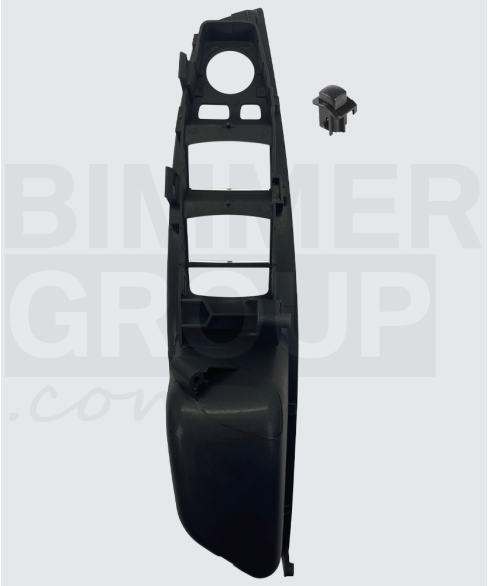 Manilla de puerta del lado conductor negra para BMW Serie 5 (F10/F11/F07)