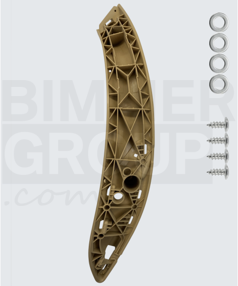 Manilla de puerta beige lado conductor para BMW Serie 3, Serie 4, M3, M4 (F30/F31/F32/F33/F34/F36 F80/F82/F83)