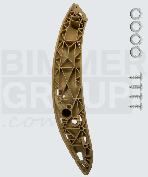 Manilla de puerta trasero derecho beige para BMW Serie 3, Serie 4, M3, M4 (F30/F31/F34/F36/F80)