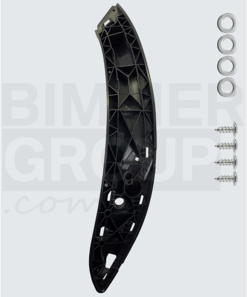 Manilla de puerta trasero izquierdo negra para BMW Serie 3, Serie 4, M3, M4 (F30/F31/F34/F36/F80)