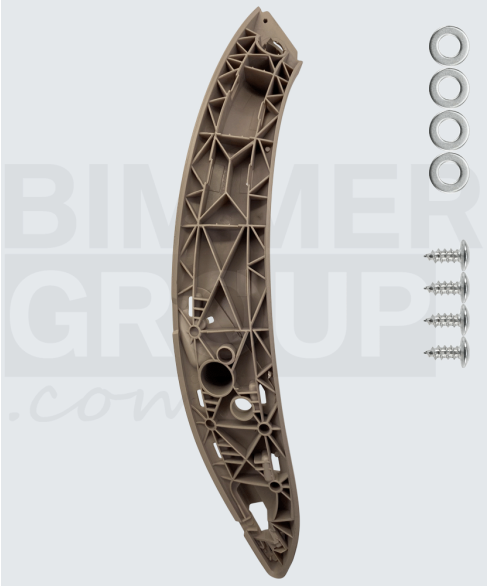 Manilla de puerta trasero derecho oyster para BMW Serie 3, Serie 4, M3, M4 (F30/F31/F34/F36/F80)